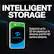INTELLIGENT STORAGE
SEAGATE SKYHAWK
Supports up to 32 simultaneous AI streams and 64 HD camera streams