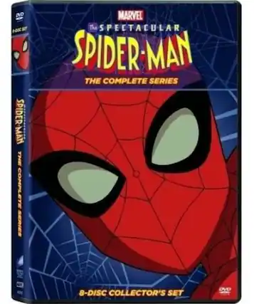 Front. The Spectacular Spider-Man: The Complete Series - DVD.