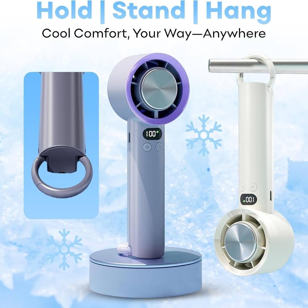 Hold | Stand | Hang  
Cool Comfort, Your Way—Anywhere