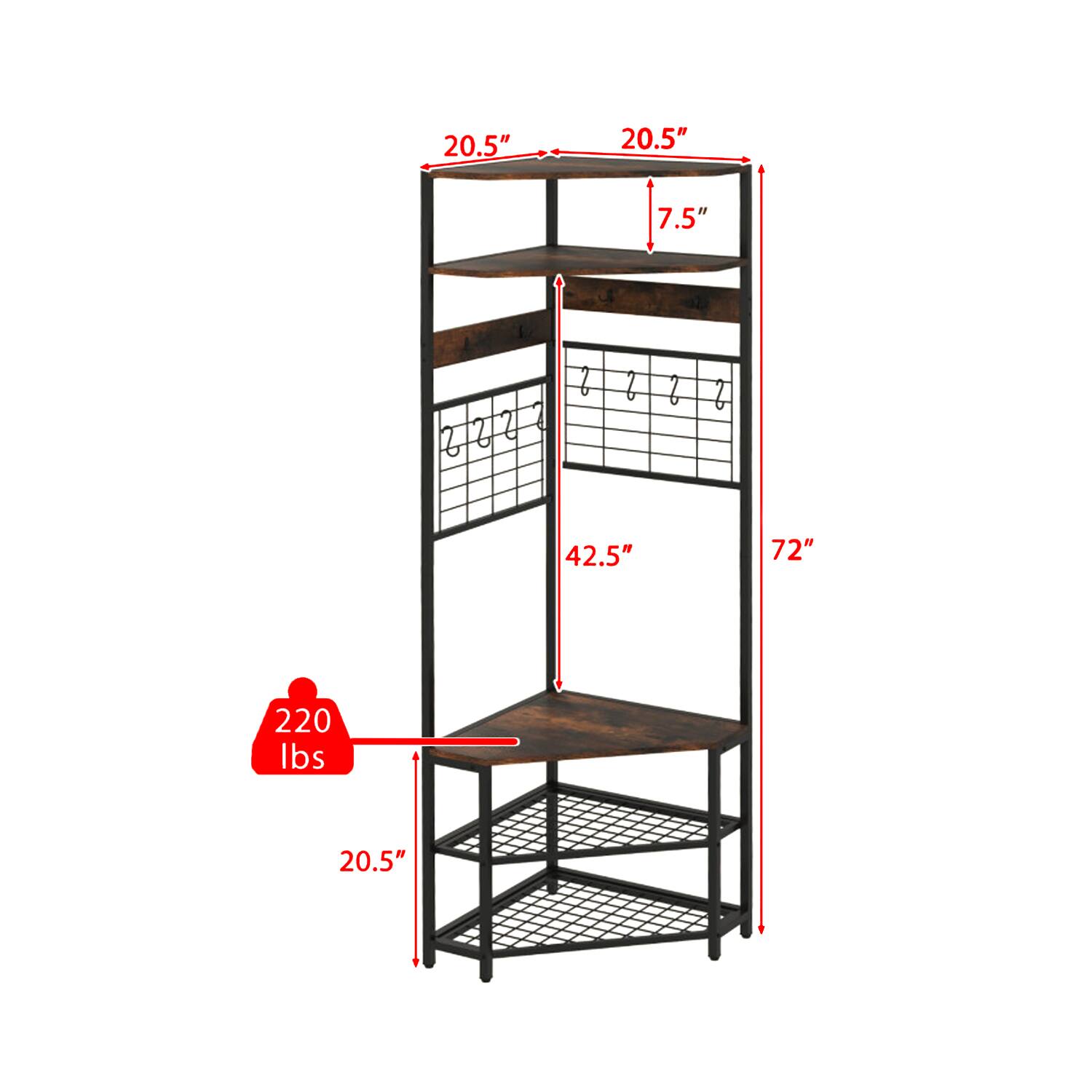 20.5" x 20.5" x 7.5"  
42.5" x 72"  
220 lbs
