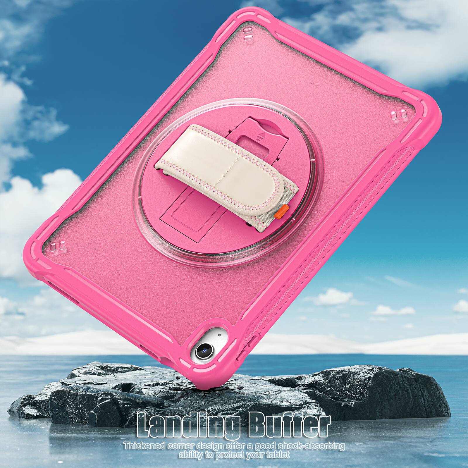 Landing Buffer

Thickened corner design offers a good shock-absorbing ability to protect your tablet