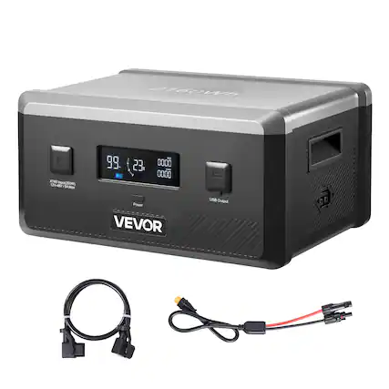 XT60 input(200W) 12V-48V SA Max 99.23%
VEVOR USB Output