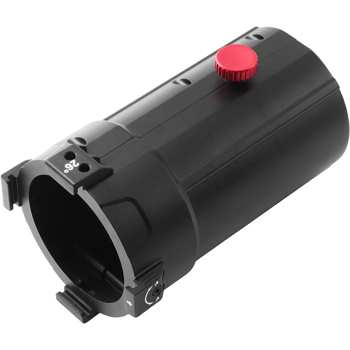 Alt View 2. Aputure - Aputure Spotlight Mount II Projection Lens Modifier Kit with 26 Degree Lens for STORM 400x and STORM 700x fixtures.