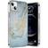 Alt View 11. SaharaCase - Marble Series Case for Apple iPhone 13 mini - Blue/Gold.