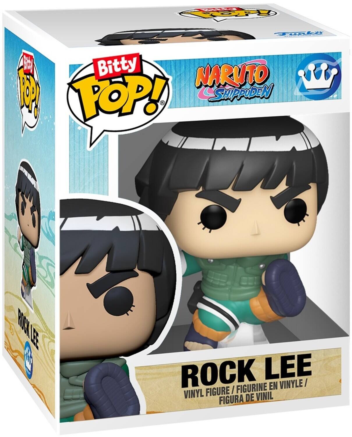Bitty POP! NARUTO SHIPPUDEN ROCK LEE VINYL FIGURE / FIGURINE EN VINYLE / FIGURA DE VINIL