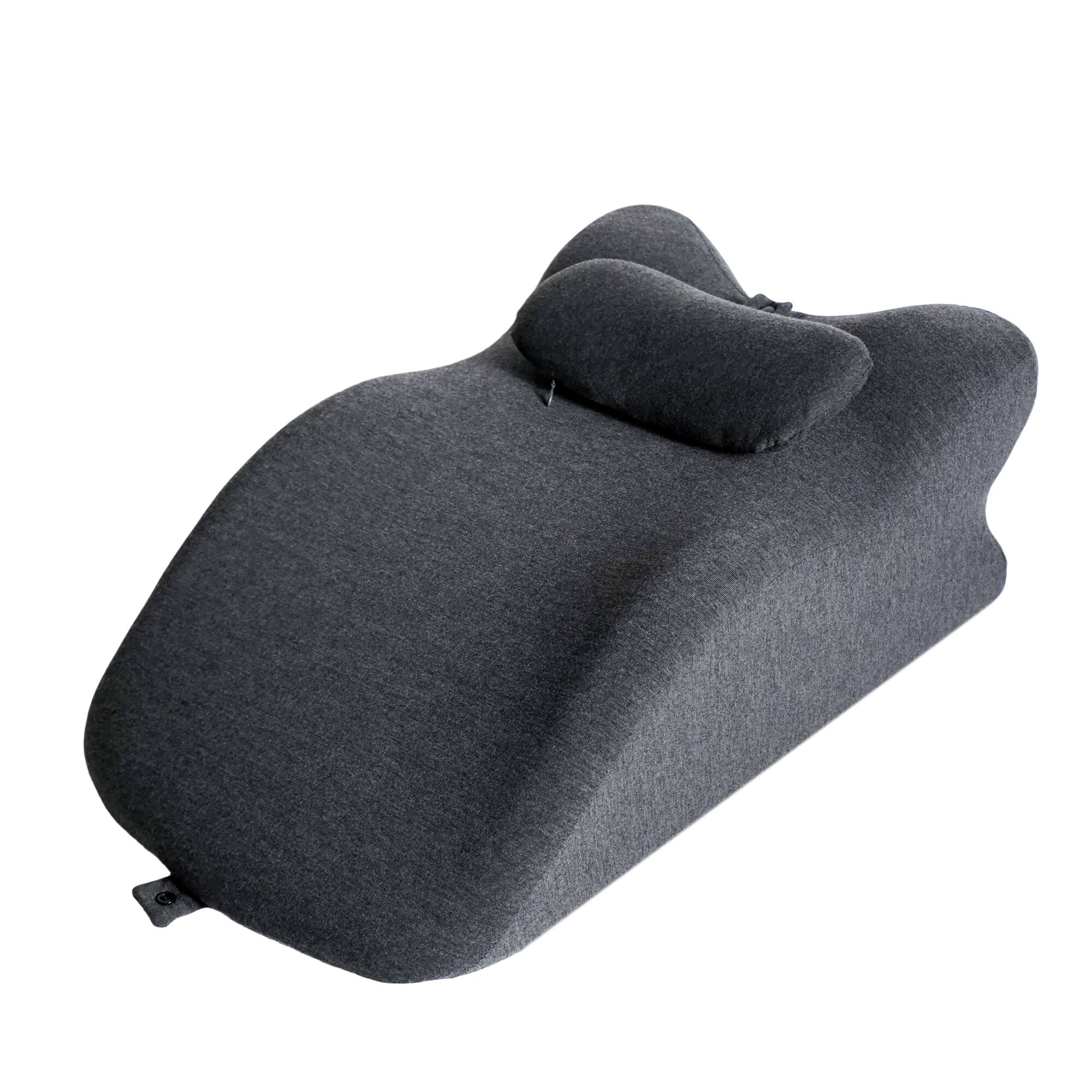 Alt View 8. GOODSILO - Ergonomic Posture Support Pillow for Legs, Lumbar, and Back - Multi-Functional Comfort Cushion - Dark Grey.