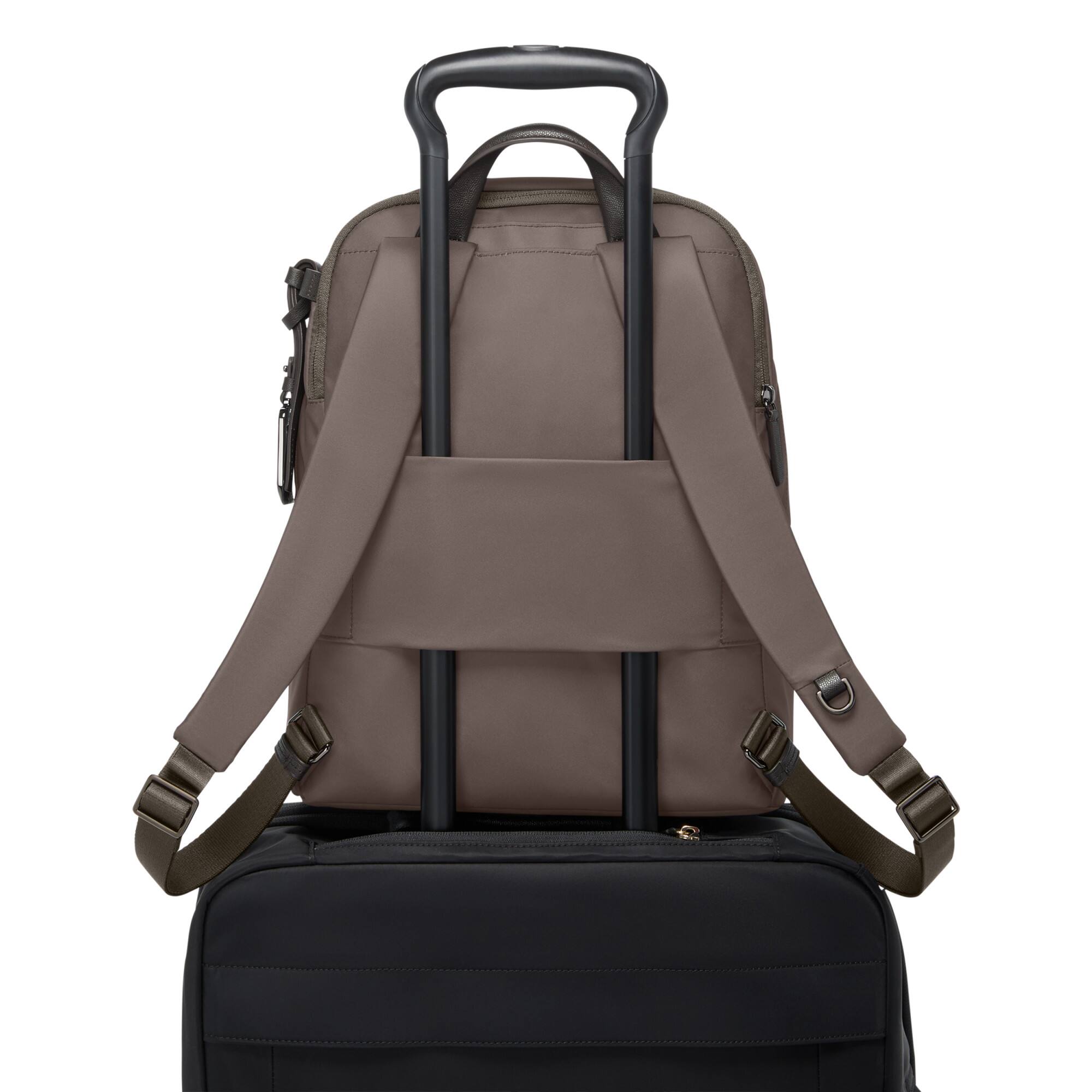 Back. TUMI - Voyageur Halsey Backpack - Mink.