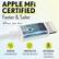 APPLE MFi CERTIFIED
Faster & Safer
Made for iPhone | iPad | iPod
RAPID CHARGING
PROTECTS YOUR DEVICE
EXTENDS BATTERY LIFESPAN