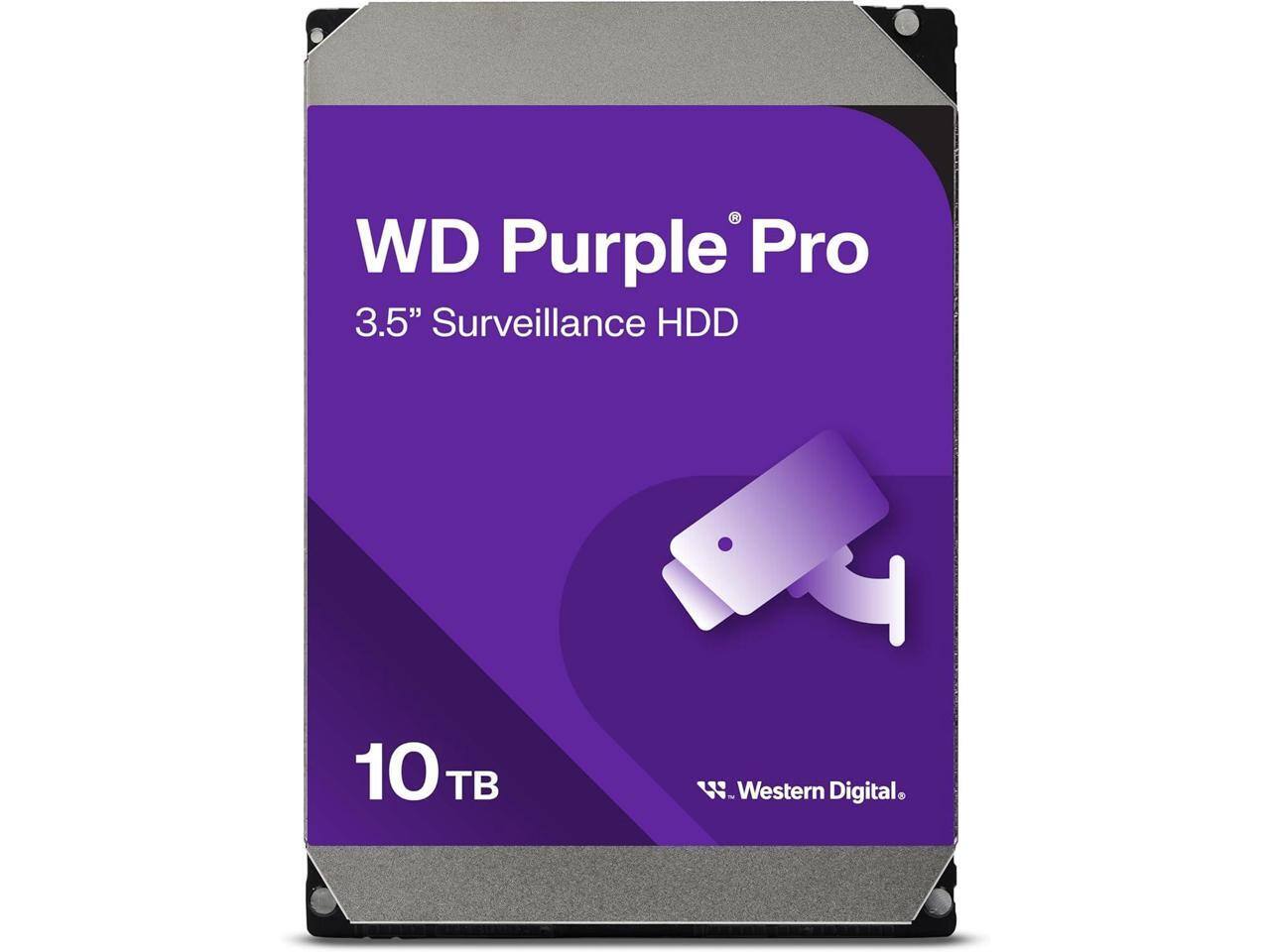 WD Purple Pro 3.5" Surveillance HDD 10TB Western Digital
