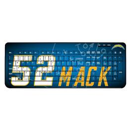 Keyscaper - Khalil Mack Los Angeles Chargers Wireless Keyboard - Black