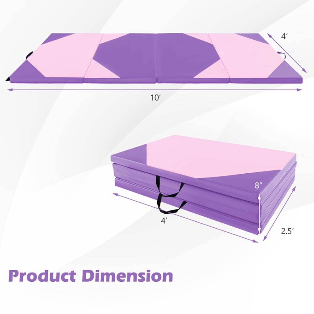 4' x 10' x 8"  
2.5'  
Product Dimension