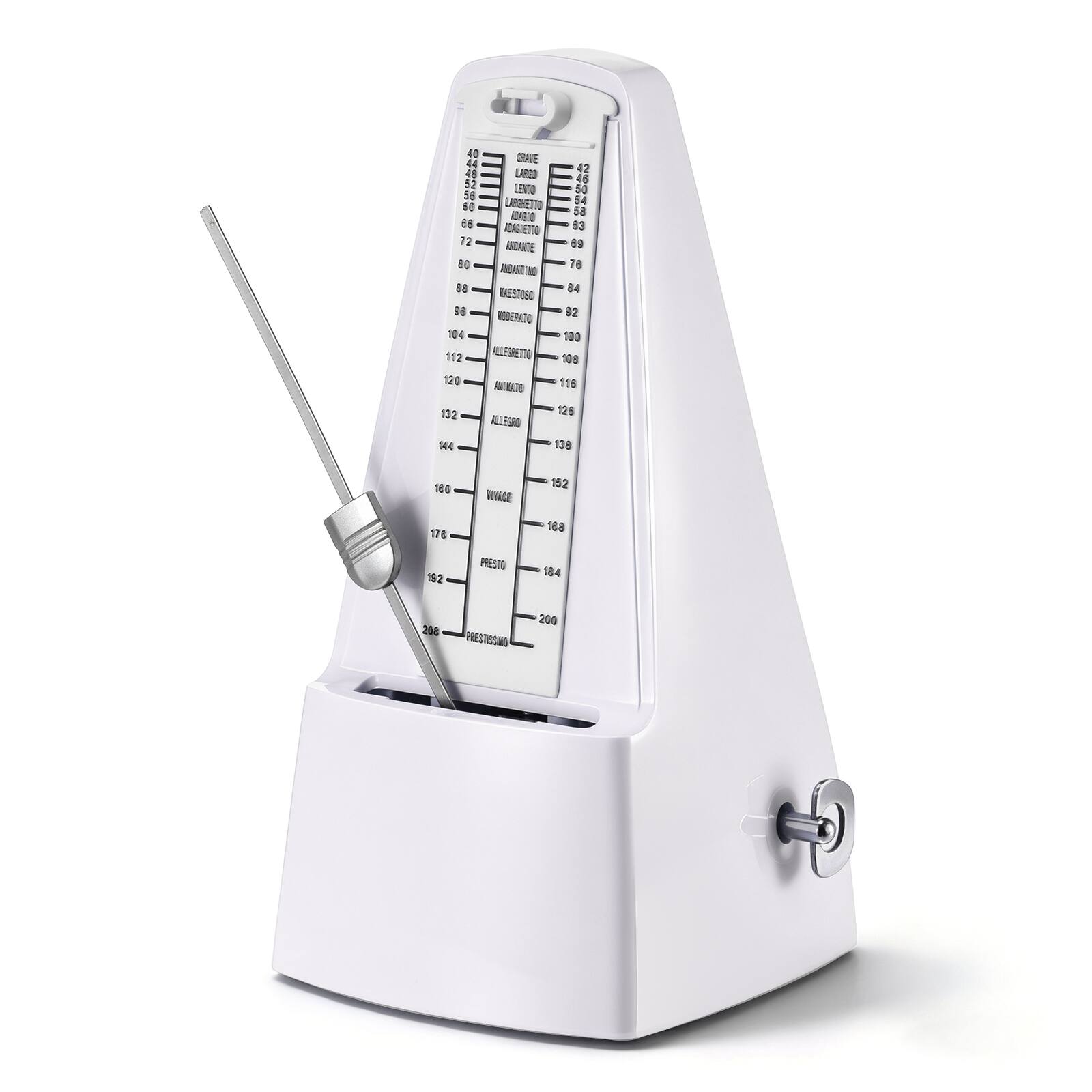 IRNIE 42  
LARDO 46  
LAROHETTO 40 56  
ADACIO 6 83  
ADGIETTO 12  
ANGANTE 80 76  
RGANTING 8 04  
MESTOD 90 92  
MODERATO 104 100 112  
ALLEGRETTO 108 120 116  
VIVATO 132 126  
ALLEGRO 144 160  
MINACE 152 176 168  
PRESTO 184 206  
PRESTGONG 200