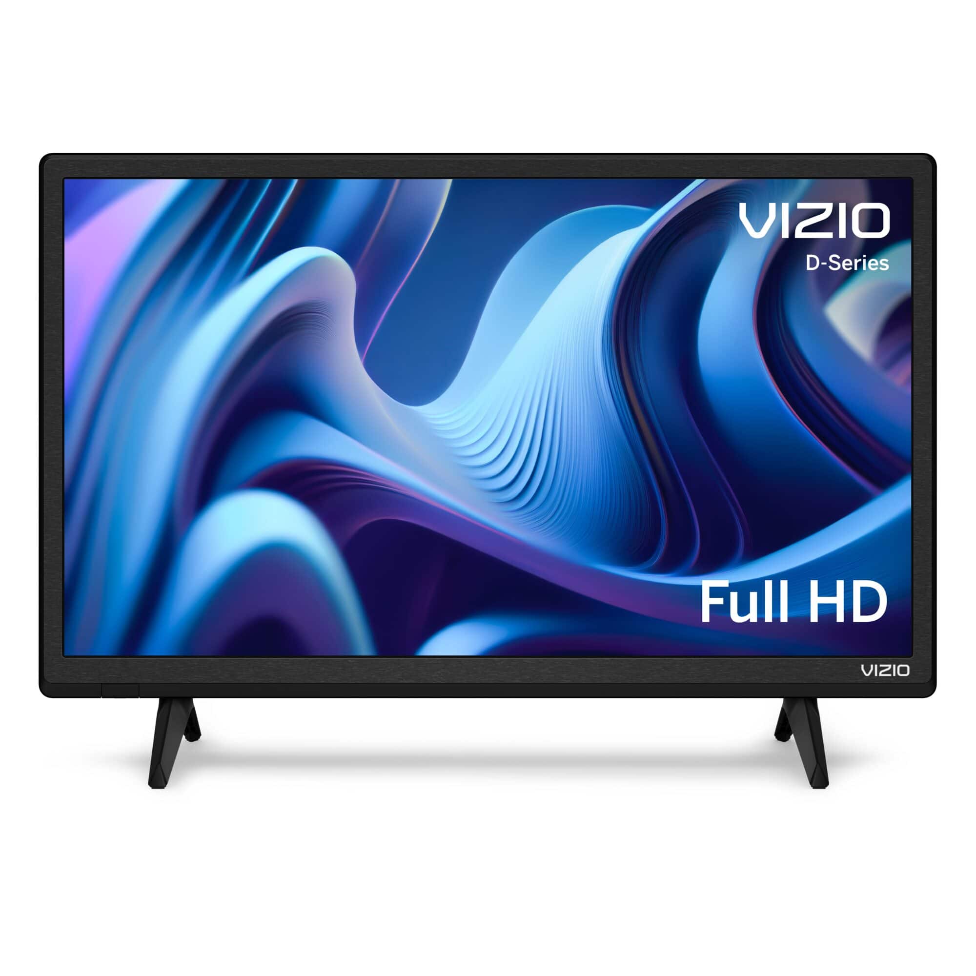 Angle. VIZIO - 24" Class D-Series Full HD Smart TV - Black.