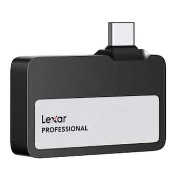 Lexar 1TB Professional Go USB 3.2 Gen 2 Type C Portable SSD Black Lexar 1TB Professional Go USB 3.2 Gen 2 Type C Portable SSD Black