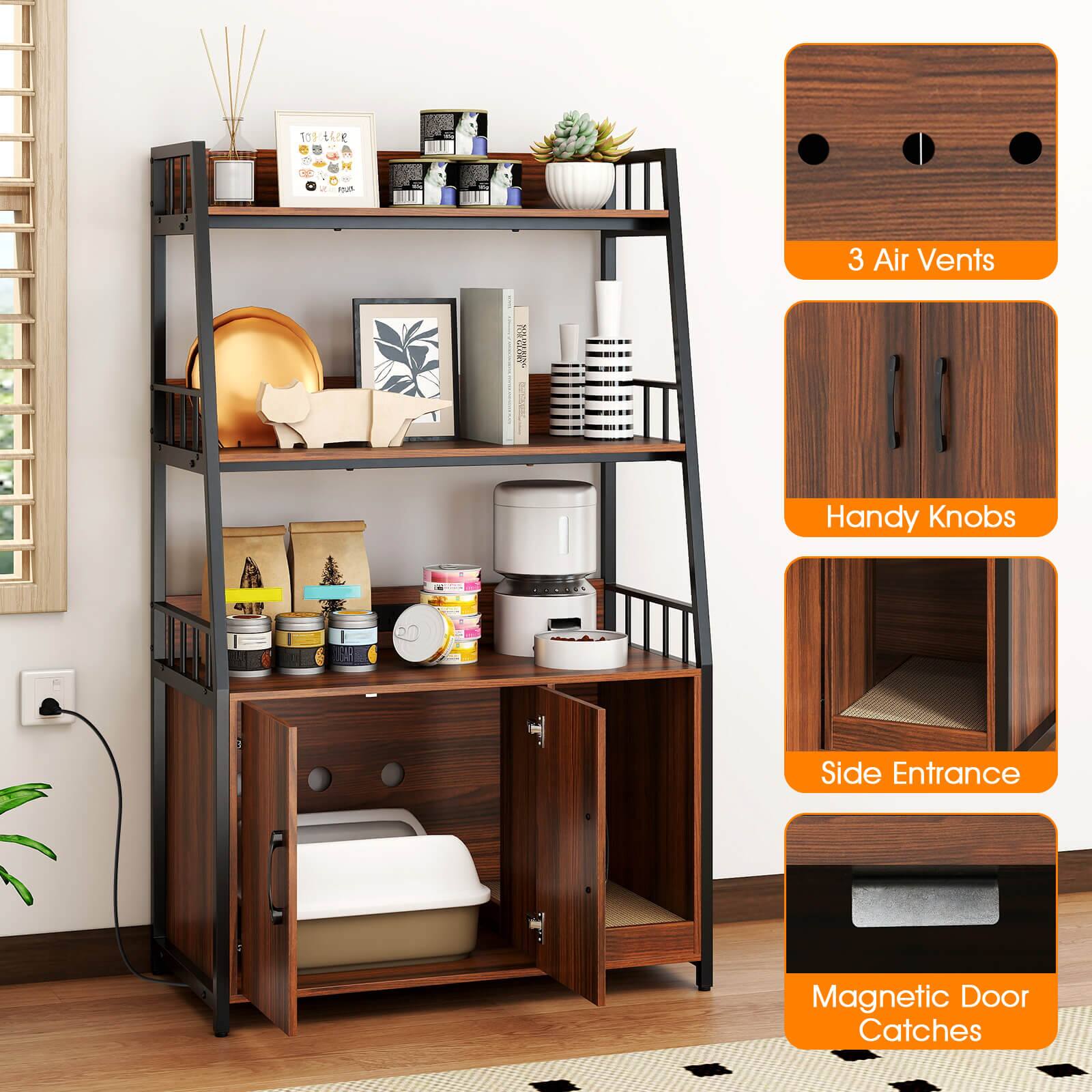- 3 Air Vents
- Handy Knobs
- Side Entrance
- Magnetic Door Catches