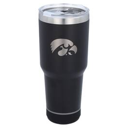 The Memory Company - Iowa Hawkeyes 30oz. Stainless Steel LED Bluetooth Tumbler - Multicolor