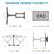 MAXIMUM VIEWING FLEXIBILITY
- Tilt: +10° to -10°
- Level Adjustment: ±3°
- Swivel: ±90°
- Retractable: 2.8" to 17"