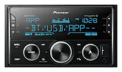 Pioneer - In-dash Bluetooth® Audio Digital Media (ADM) Receiver - Black - Front_Zoom