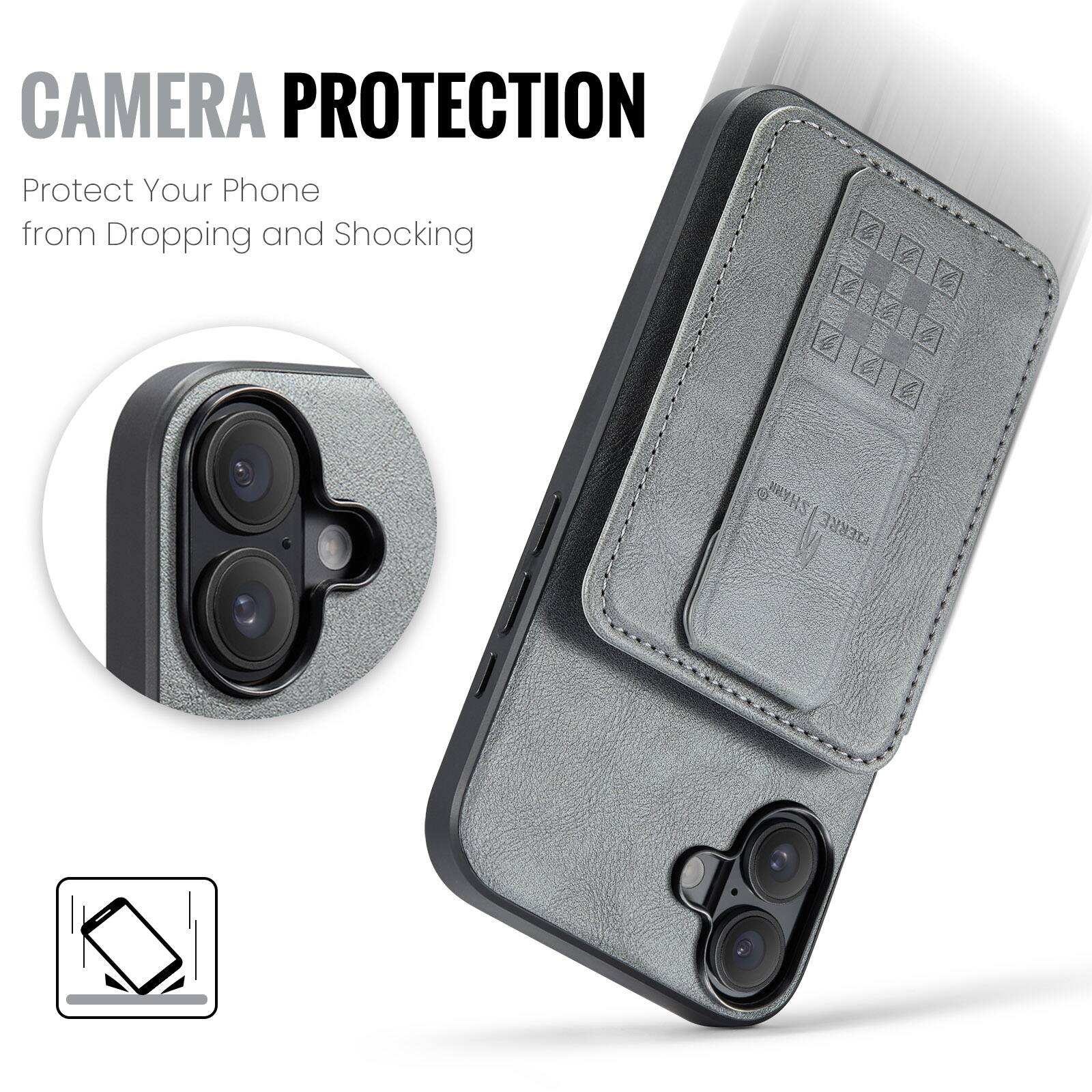 CAMERA PROTECTION  
Protect Your Phone from Dropping and Shocking