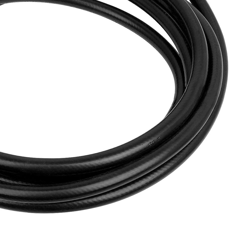 Back. Empava - 15 ft Propane Hose Extension with Gauge – Universal QCC1/Type 1 Fit for Grills, Heaters & Fire Pits – Leak Detector - Black.