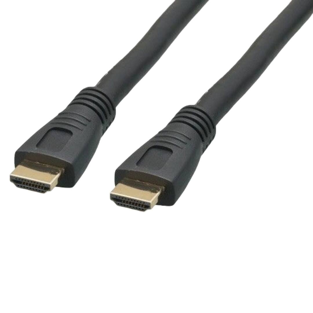 Front. Sanoxy - 35ft CL2 Rated Standard HDMI Cable with Ethernet 24 AWG - Black.
