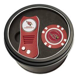 Team Golf - Arizona Cardinals Switch Chip Golf Tin Set - Multicolor