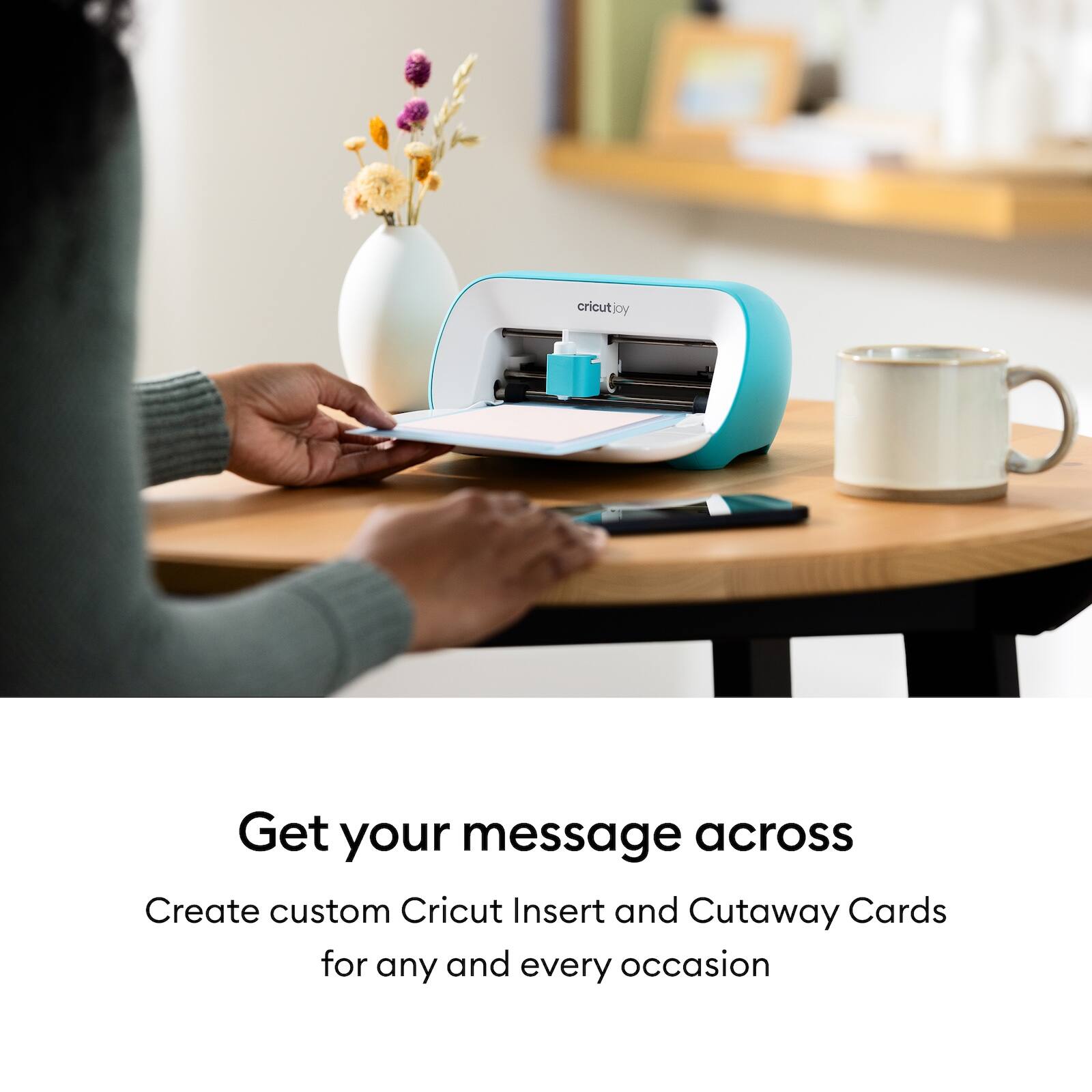 cricut joy  
Get your message across  
Create custom Cricut Insert and Cutaway Cards for any and every occasion