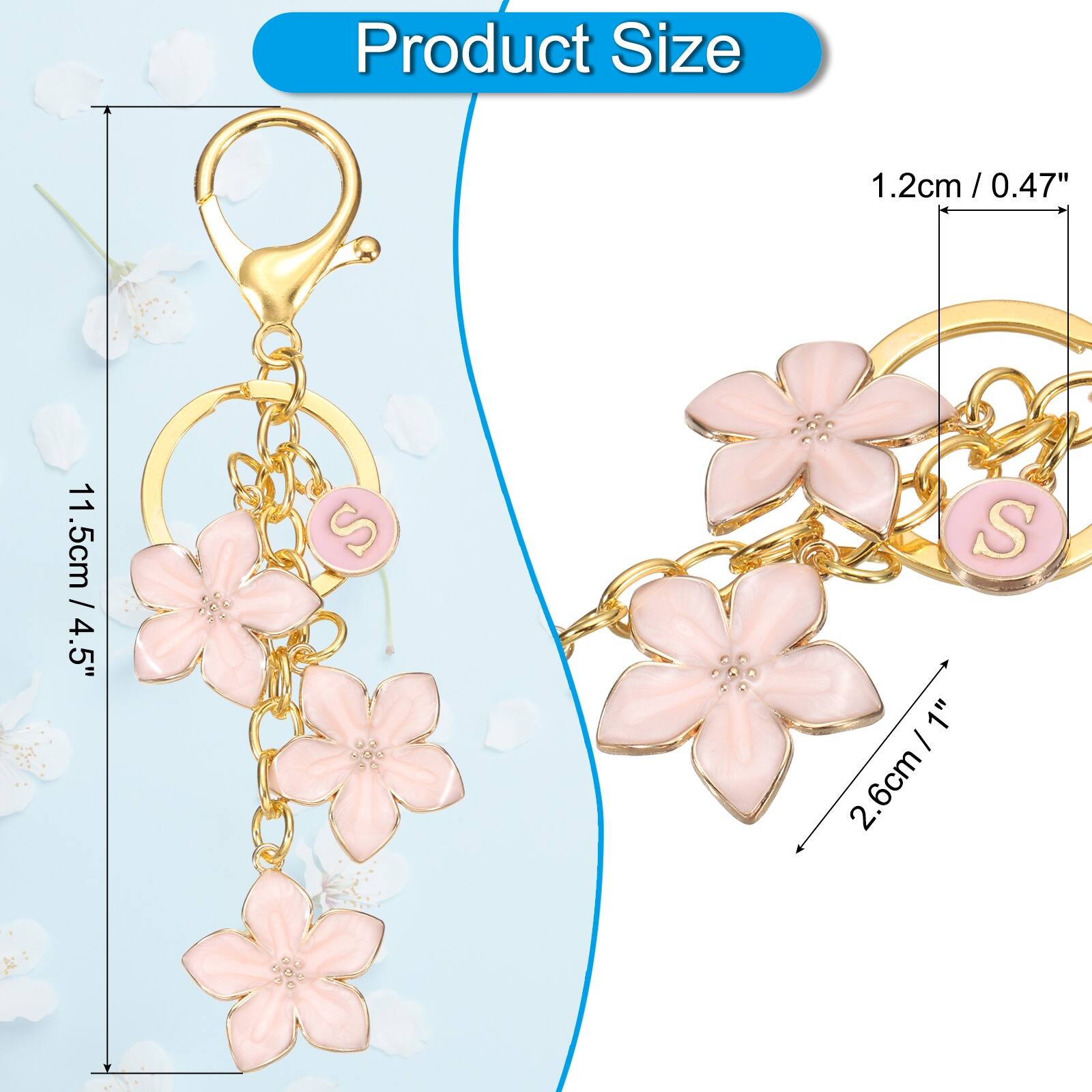 Product Size

1.2cm / 0.47"  
11.5cm / 4.5"  
2.6cm / 1"