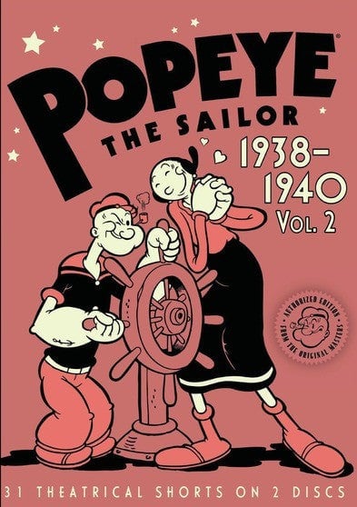 Popeye The Sailor: Vol. 2 - DVD