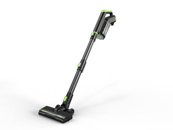 Front. MOOSOO - Cordless Vacuum Cleaner, 40Kpa Powerful Suction Stick Vacuum With LED Display For Home Carpet Hard Floor Pet Hair - Green.