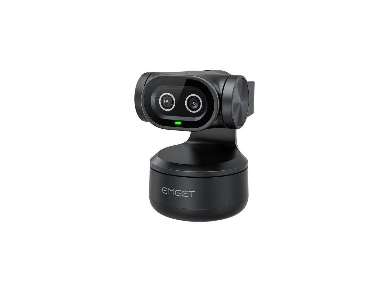Alt View 9. EMEET - EMEET Pixy Dual-lens 4K PTZ Webcam with Gesture Control and Auto Tracking, Work with EMEET STUDIO - 4K - 3840 x 2160.