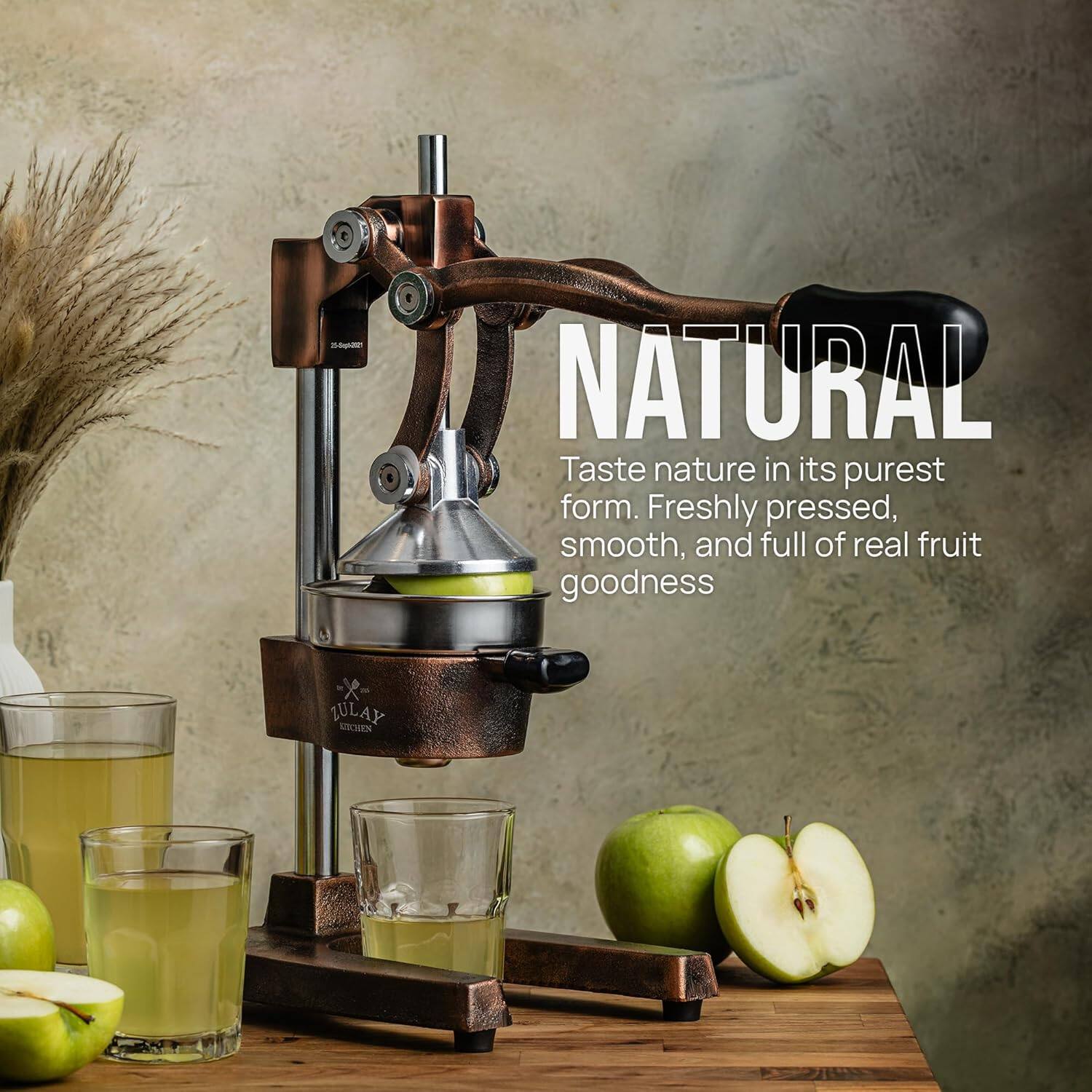 NATURAL

Taste nature in its purest form. Freshly pressed, smooth, and full of real fruit goodness