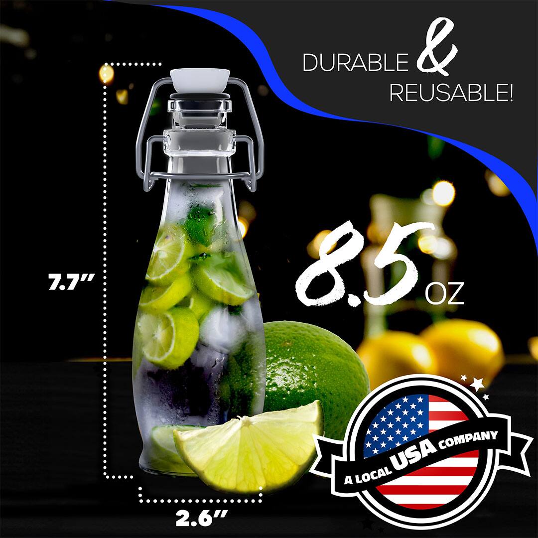 DURABLE & REUSABLE!  
7.7"  
8.5 OZ  
2.6"  
A LOCAL USA COMPANY