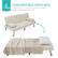CONVERTIBLE SOFA BED
Transforms into a bed to accommodate guests spending the night