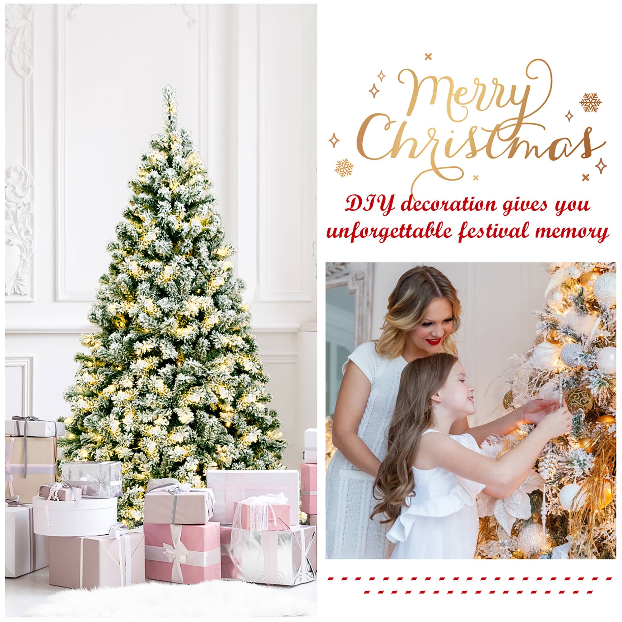 "Merry Christmas! DIY decoration gives you unforgettable festival memory."