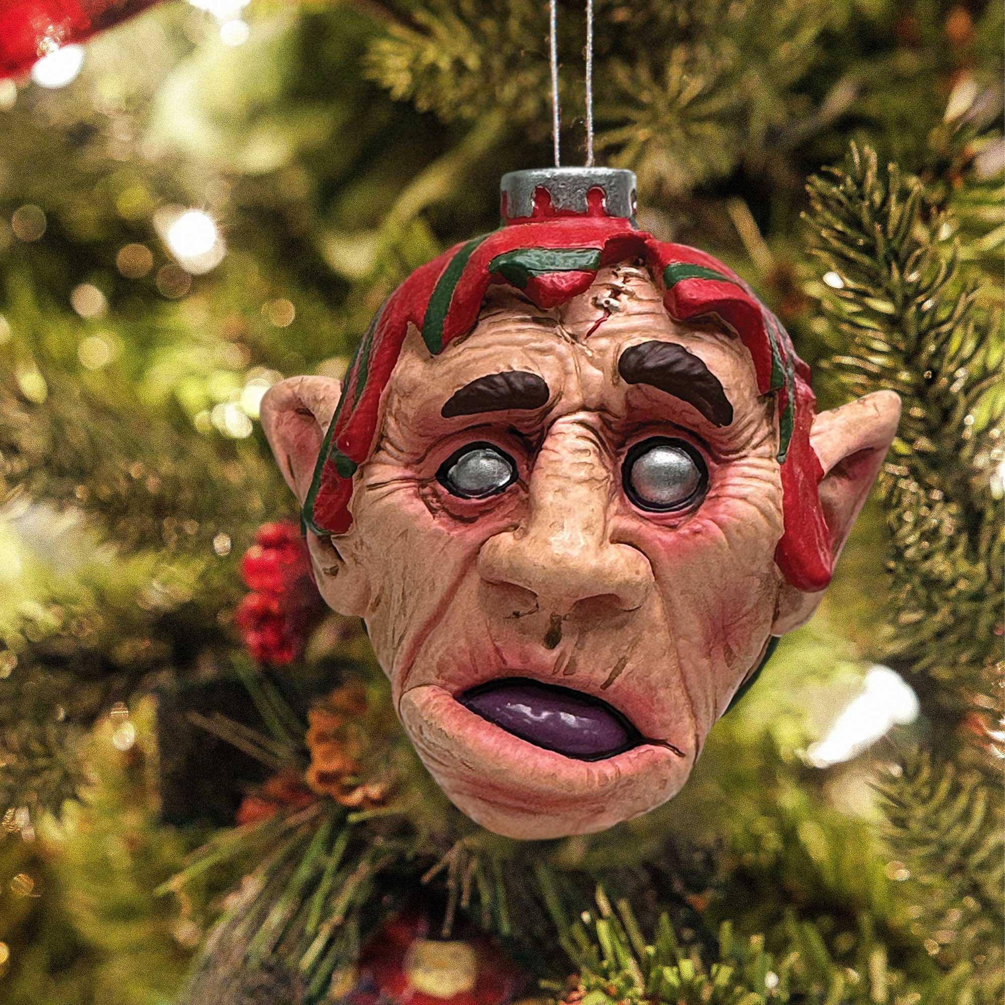 Alt View 10. Gorenaments - Len Simon's Gorenaments 3.5 Inch Horror Ornament Series 4 | Lobo - Red.