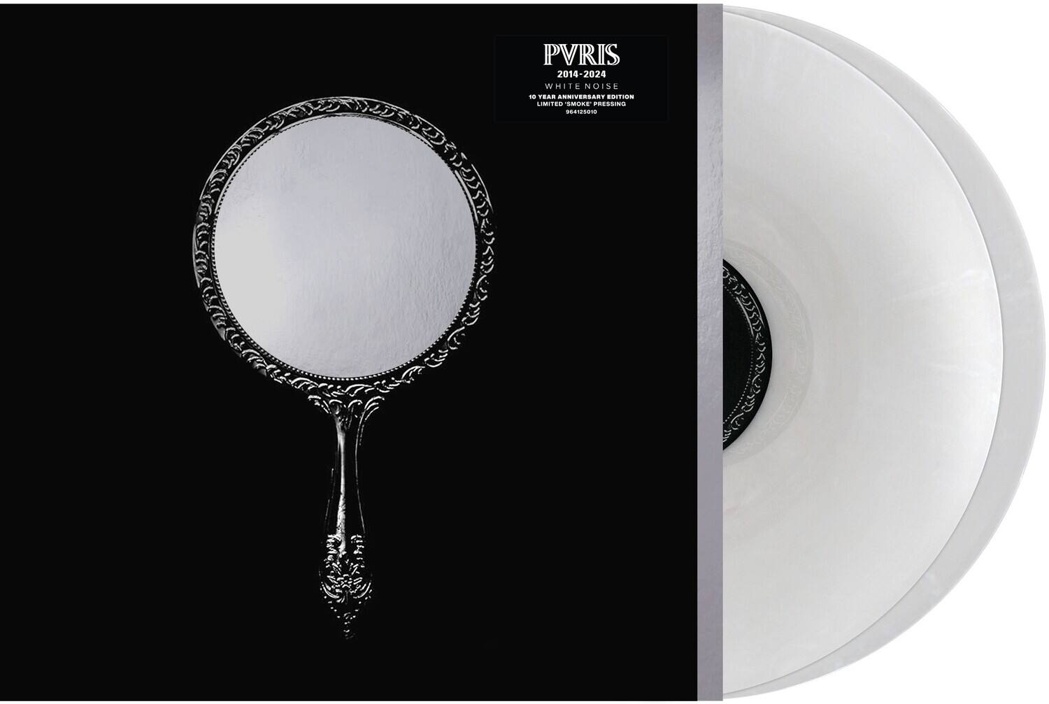PVRIS  
2014-2024  
WHITE NOISE  
10 YEAR ANNIVERSARY EDITION  
LIMITED 'SMOKE' PRESSING  
964125010