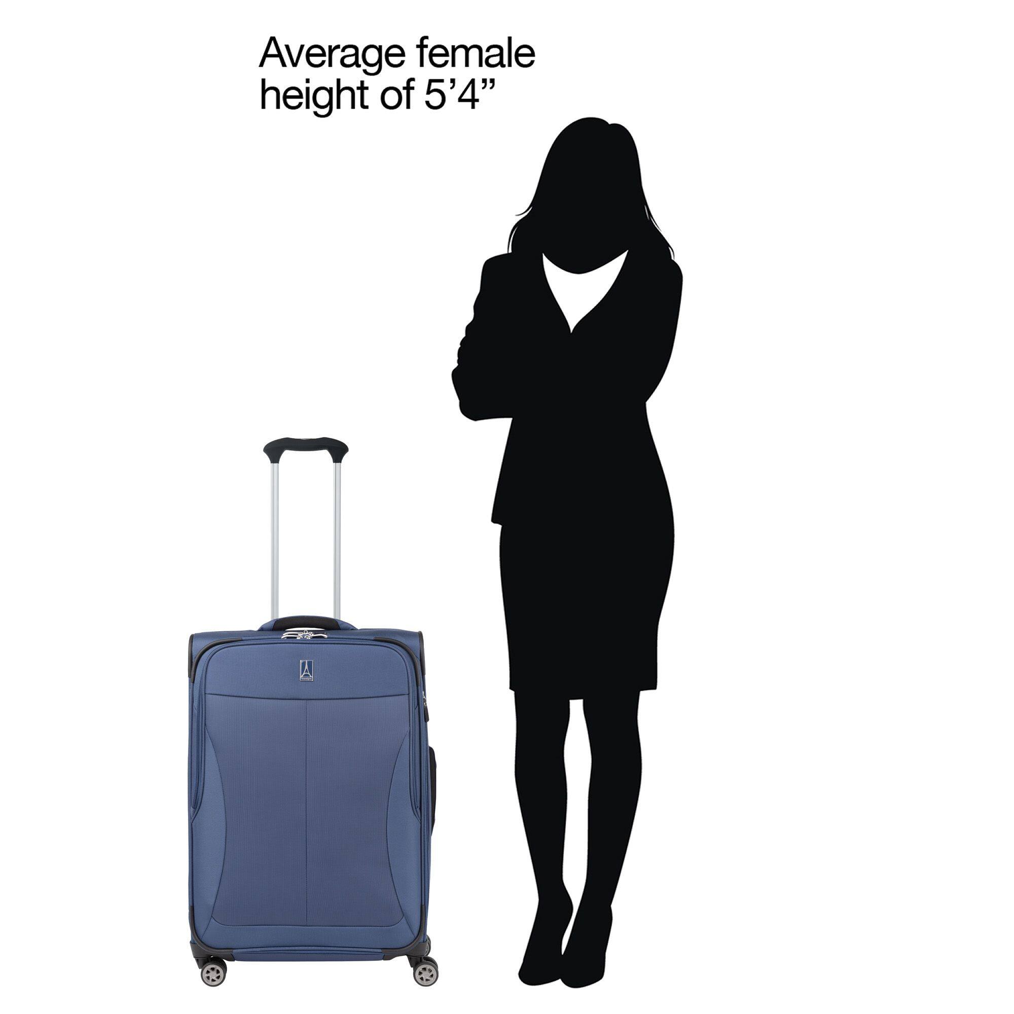 Average female height of 5'4"