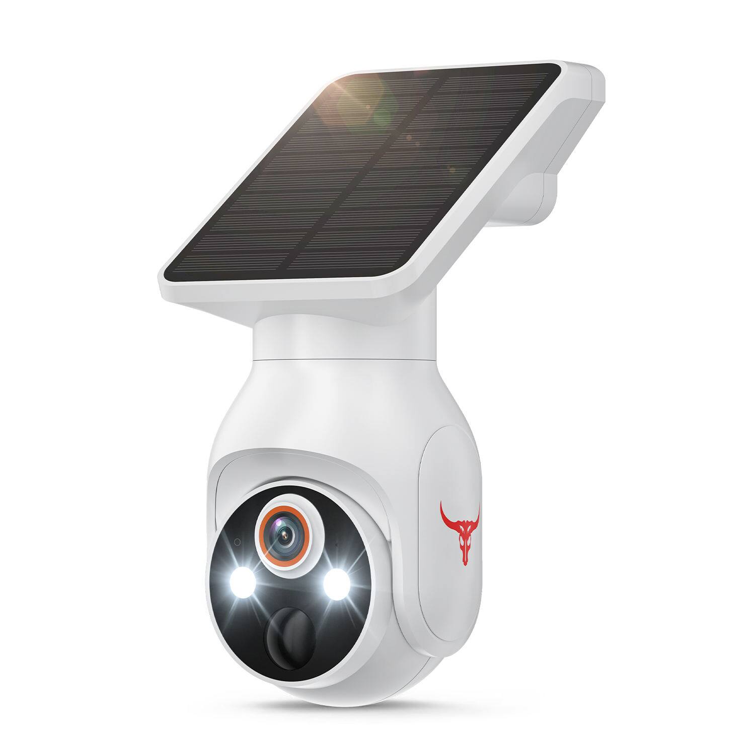 Front. Cluzine - 1080p Wireless Cam,Solar, AI Human Detect, 2-Way Audio, Color NV, 2.4G WiFi, Cloud (Sep), Ind/Out Cam.