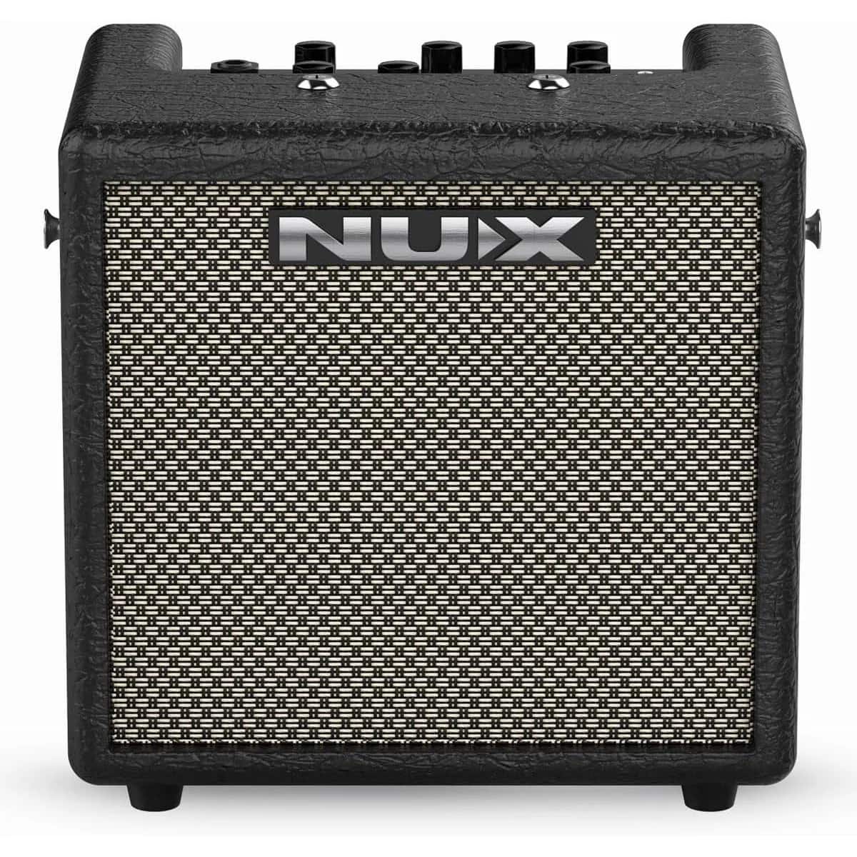 NUX - Might 8BT MKII 8-Watt Portable Modeling Guitar Amp | 6.5" FRFR Speaker with IR Technology | Variety of Effects - Black