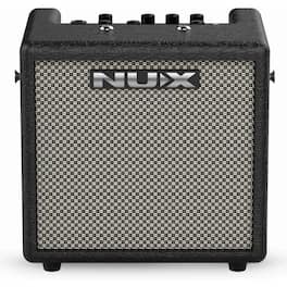 NUX - Might 8BT MKII 8-Watt Portable Modeling Guitar Amp | 6.5" FRFR Speaker with IR Technology | Variety of Effects - Black