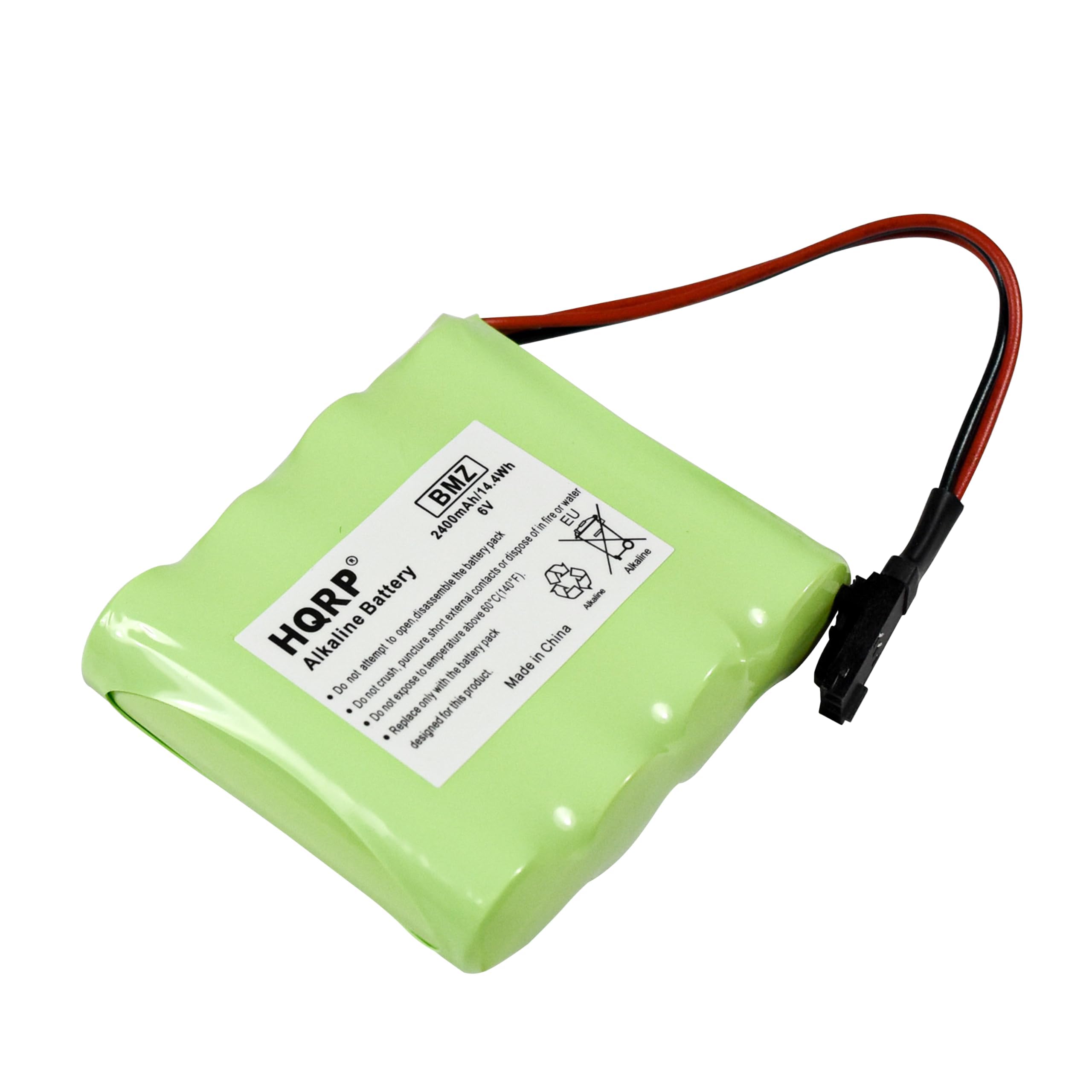 BMZ 4Wh Alkaline Battery 2400mAh/6V  
HQRP Alkaline Battery  
Made in China  
Do not attempt to disassemble or puncture.  
Do not expose to high temperatures.  
Do not short the battery.  
Do not dispose of in fire.  
Do not dispose of in water.  
Do not dispose of in a landfill.  
Do not dispose of in a recycling bin.  
Do not dispose of in a trash can.  
Do not dispose of in a dumpster.  
Do not dispose of in a recycling center.  
Do not dispose of in a recycling facility.  
Do not dispose of in a recycling plant.  
Do not dispose of in a recycling yard.  
Do not dispose of in a recycling depot.  
Do not dispose of in a recycling station.  
Do not dispose of in a recycling center.  
Do not dispose of in a recycling facility.  
Do not dispose of in a recycling plant.  
Do not dispose of in a recycling yard.  
Do not dispose of in a recycling depot.  
Do not dispose of in a recycling station.  
Do not dispose of in a recycling center.  
Do not dispose of in a recycling facility.  
Do not dispose of in a