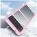 Alt View 14. SaharaCase - Hybrid-Flex Hard Shell Case for Samsung Galaxy Z Flip4 - Clear/Pink.