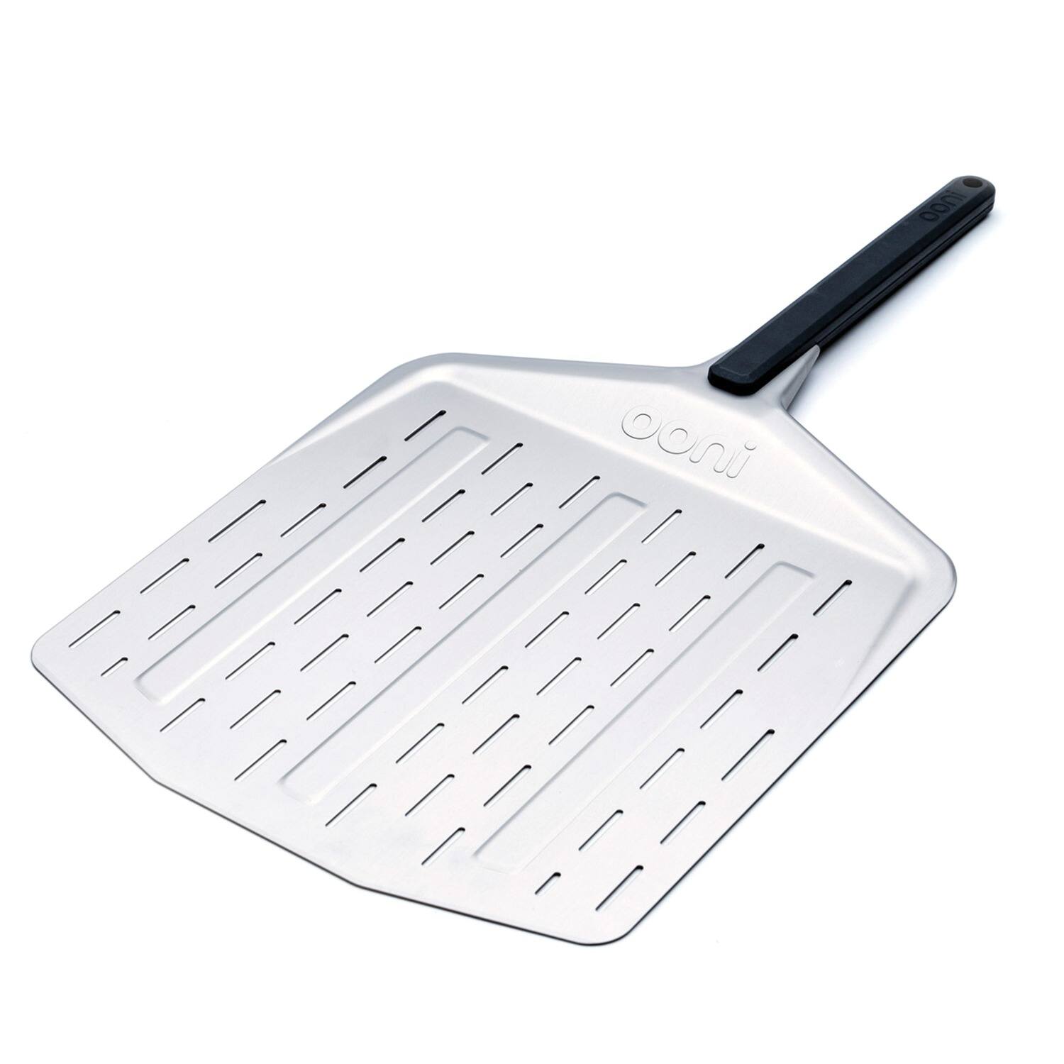 Alt View 13. Ooni - Perforated Pizza Peel (14-inch) - silver.