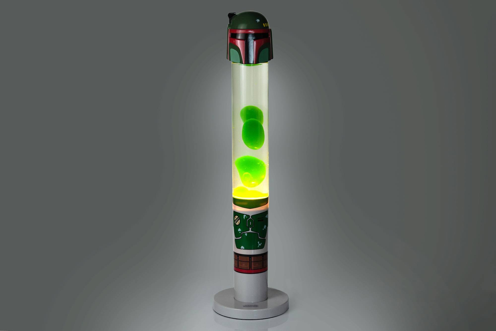 Alt View 1. Ukonic - Star Wars Boba Fett 18-Inch 3D Top Motion Lamp Mood Light - Green.