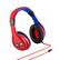 Angle. eKids - eKids Spiderman Wired Headphones for Kids, Children’s Headphones for School, Home, or Travel - Red.