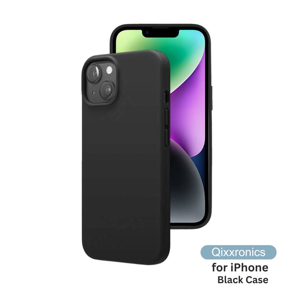 Qixxronics for iPhone Black Case