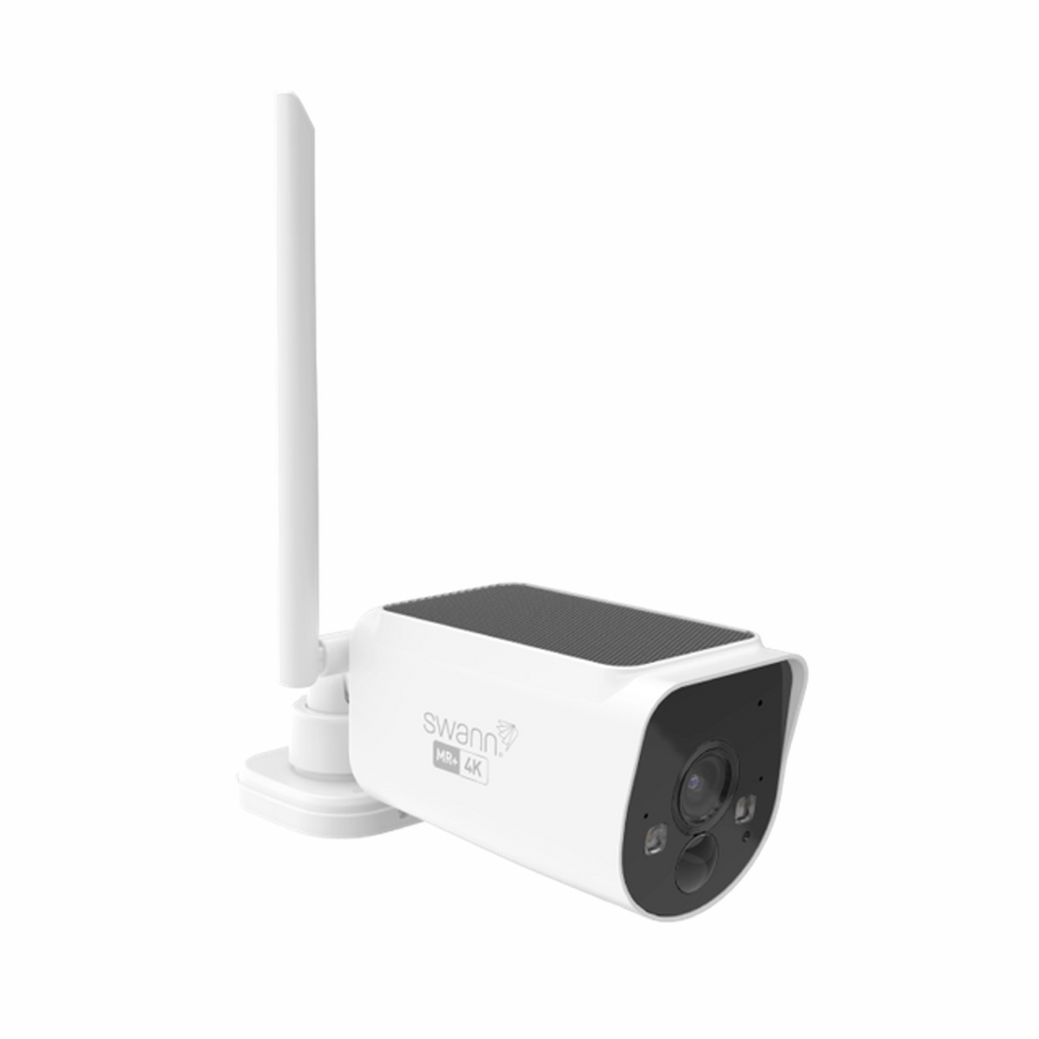 Angle. Swann - MaxRanger4K v2 Solar Wireless Security Camera - 1 Pack Color Box - Black.