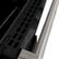 Alt View 12. ZLINE - 48 in. Wide 8 Burner ZLINE Paramount Double Oven Dual Fuel Range (SDR-BLM-48) - Satin Steel/Black Matte.