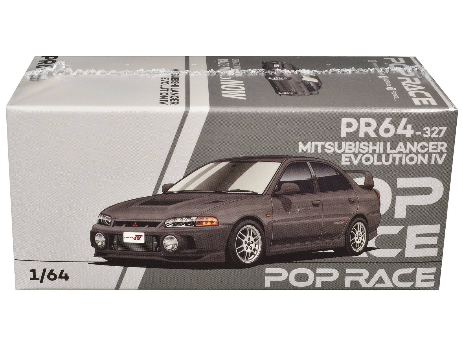 PRO 1/64 AI SUBISHI LANCER EVOLUTION IV BISHILANCER RACE CEAE 6P EN WOlE - 0 POR O RACE PR64 -327 MITSUBISHI LANCER EVOLUTION IV P CE POP RACE